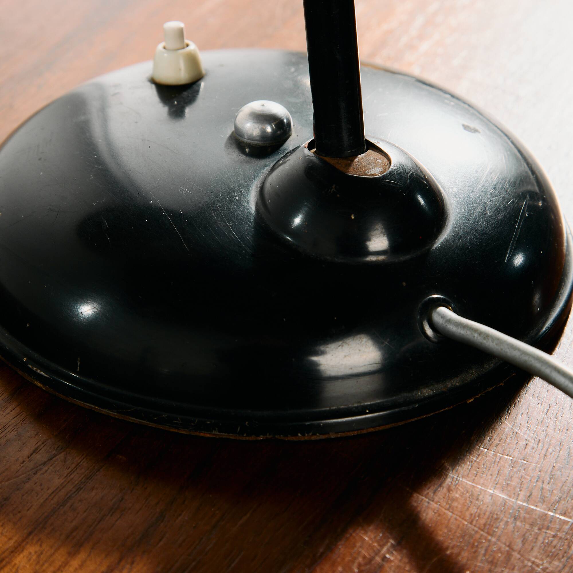 Bauhaus table lamp by Christian Dell for Helo Leuchten