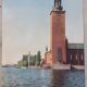 Old poster Stockholm - Photo Lars Ryde 1950's