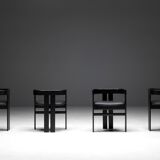 Pigreco chairs by Tobia Scarpa for Tacchini, Italy, 1960s