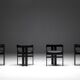 Pigreco chairs by Tobia Scarpa for Tacchini, Italy, 1960s