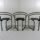 Set of 3 La Tonda chairs by Mario Botta for Alias, Italy 1987
