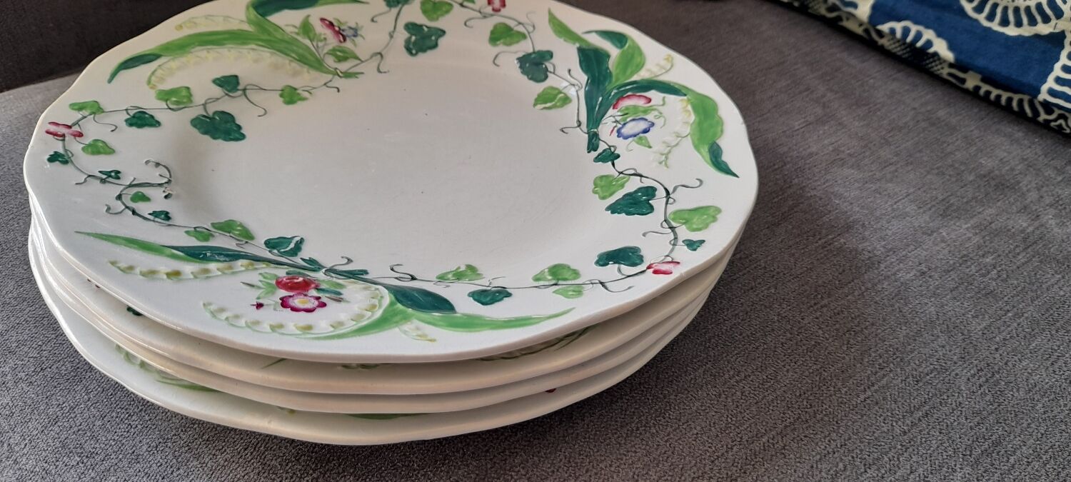 4 Flat plates Creil and Montereau
