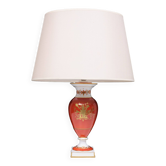 Lampe de table en porcelaine de Dresde 1910 Allemagne