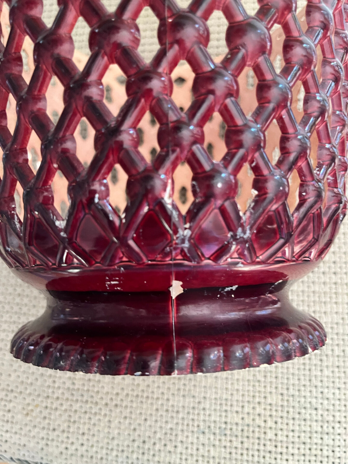 Cache pot en plastique