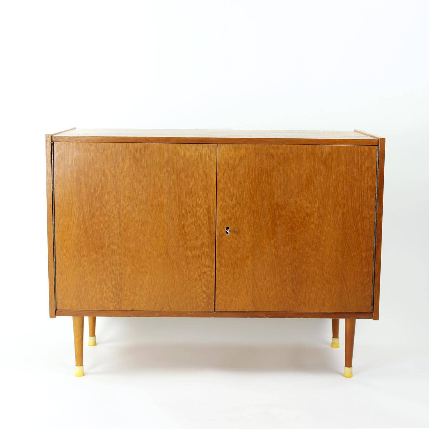 Vintage Sideboard In Beech, Czechoslovakia 1960s