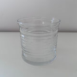 Set of 6 striped glasses
