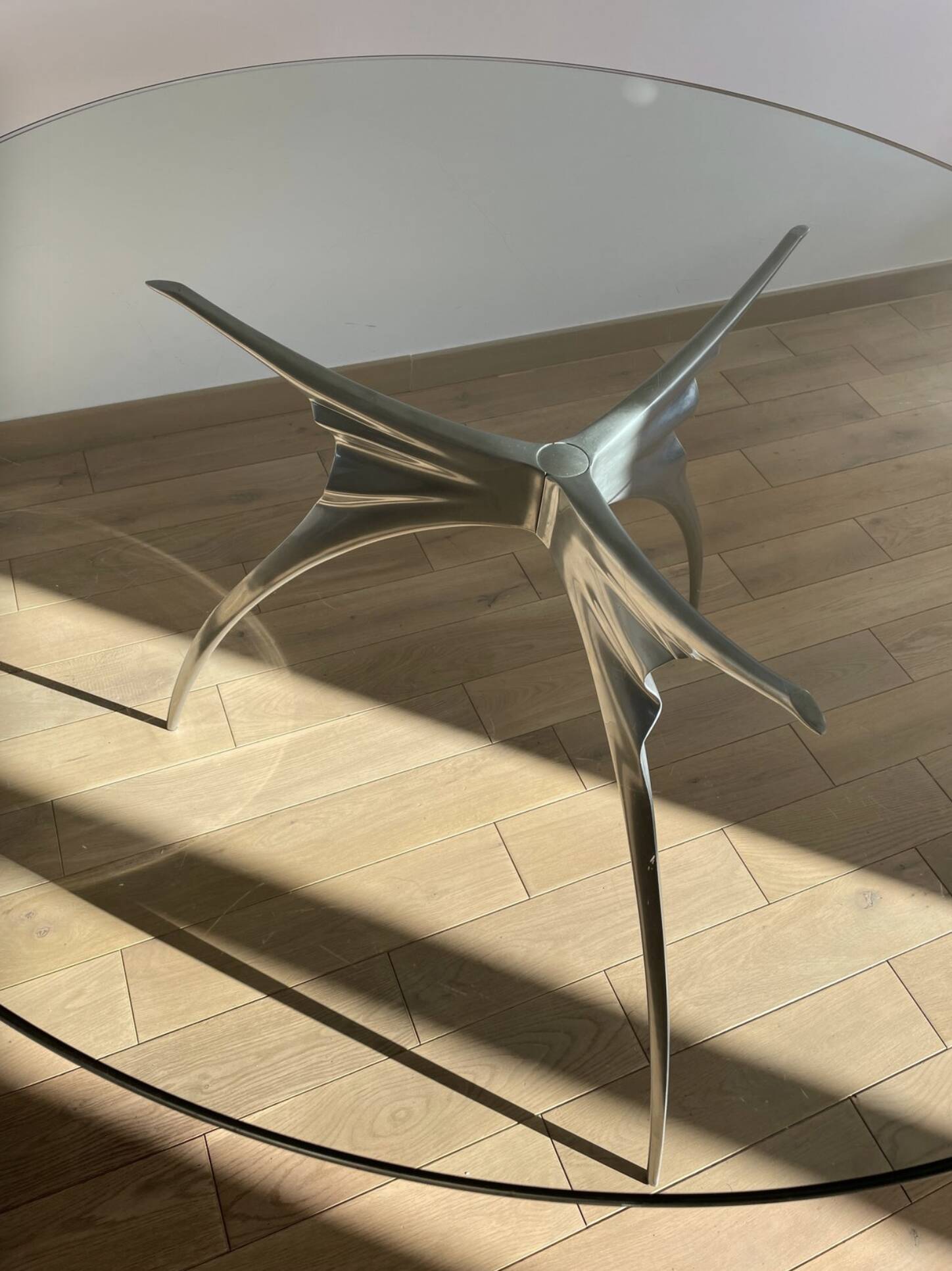 Protis dining room table errance bernard dequet 110 cm