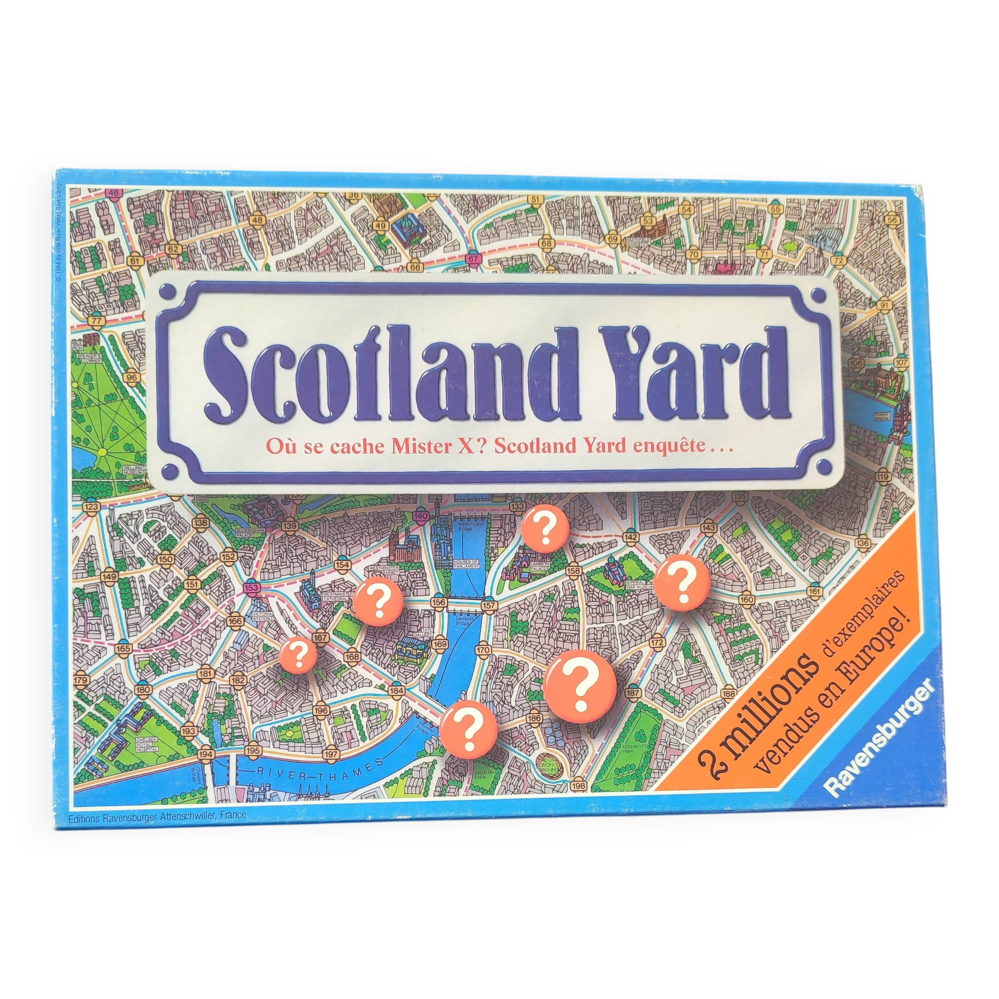 Scotland Yard board game - Ravensburger (complete) vintage
