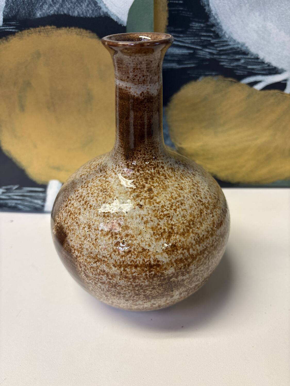 Vintage stoneware vase