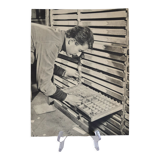 Silver photo printing circa 1970