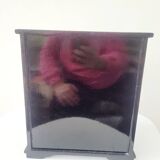 Lacquered jewelry box in chest shape with 4 drawers made in Shanghai