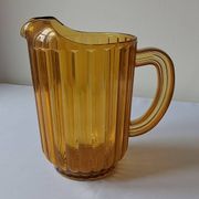Vintage amber polycarbonate jug