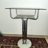 Chrome side table