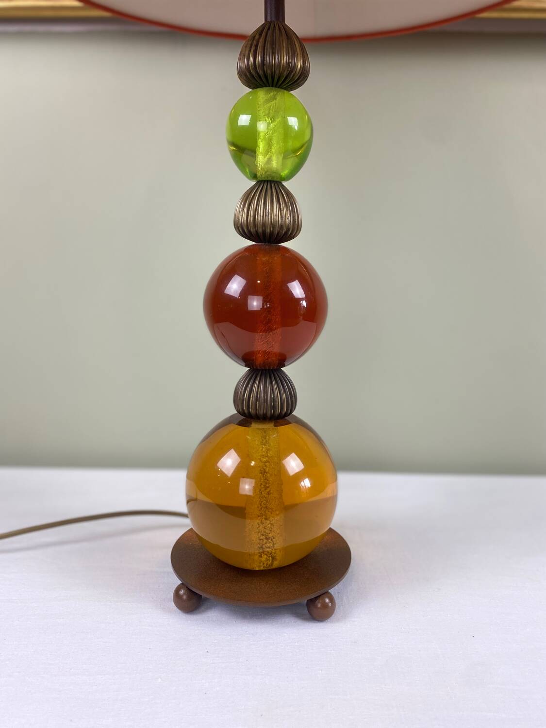 Large vintage decorative lamp