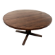Scandinavian dining table in rosewood veneer "by John MORTENSEN"