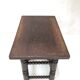 Decorative wooden coffee table