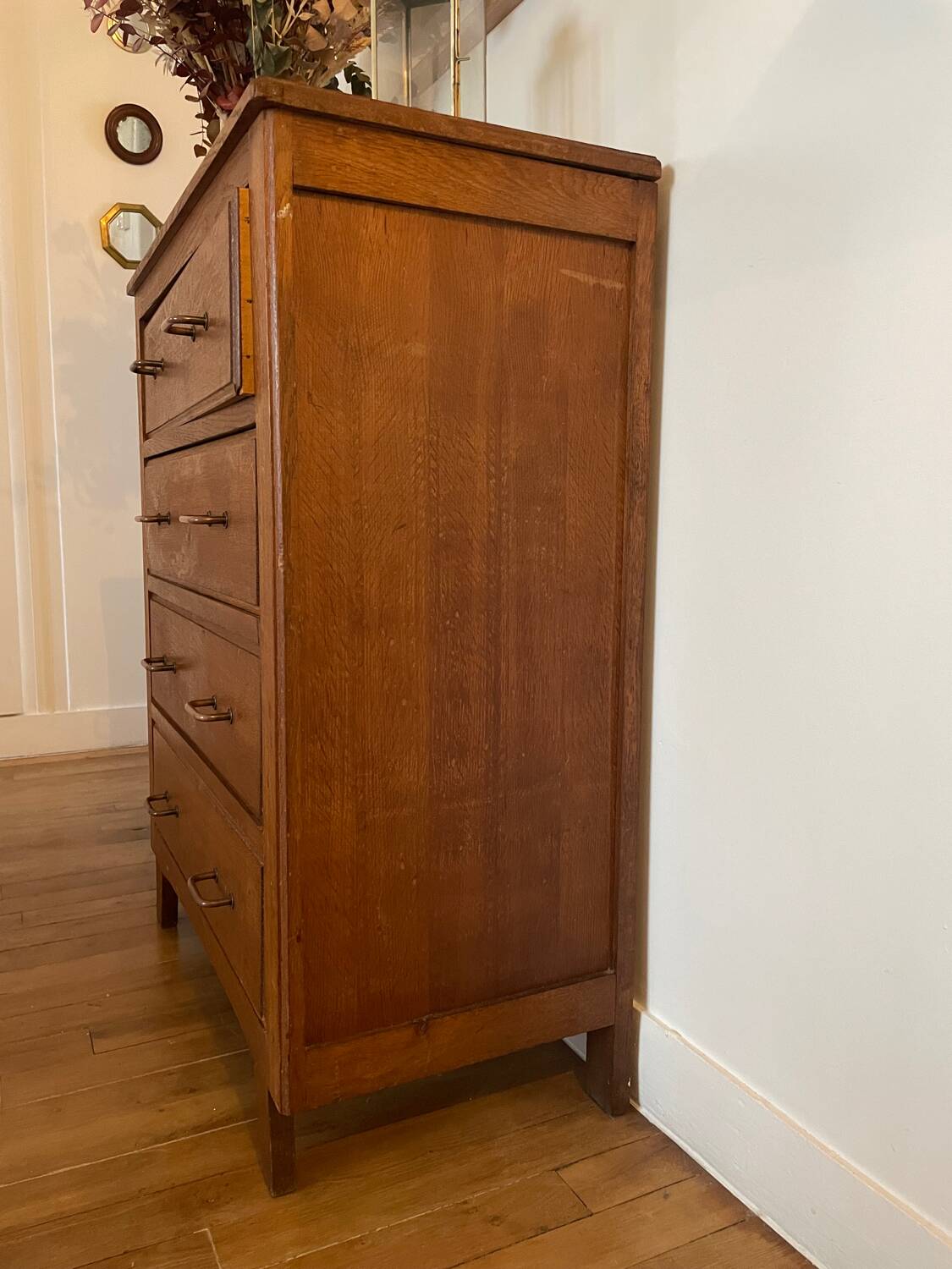 Commode bois vintage