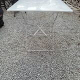 Folding garden table