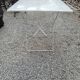 Folding garden table
