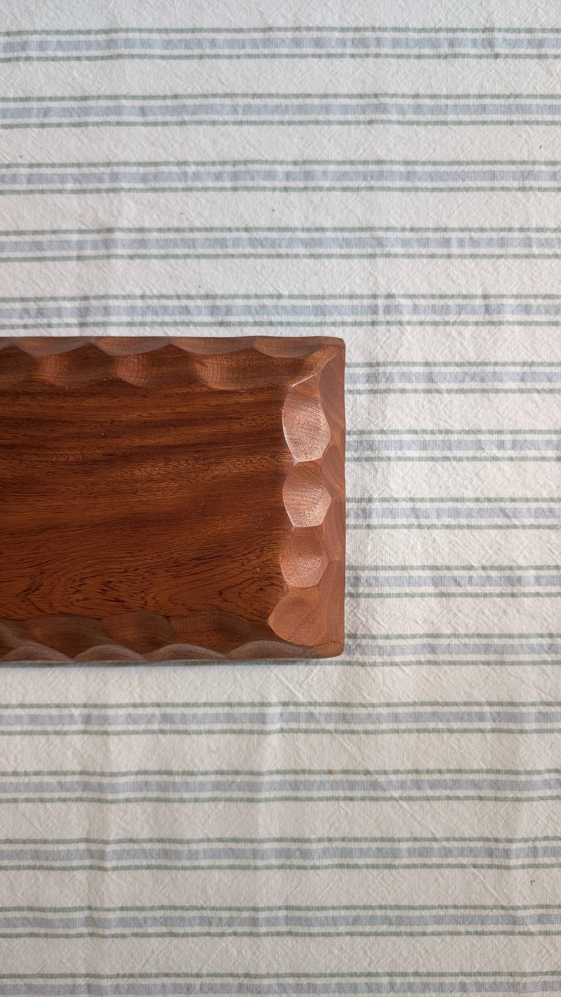 Wooden pocket trays