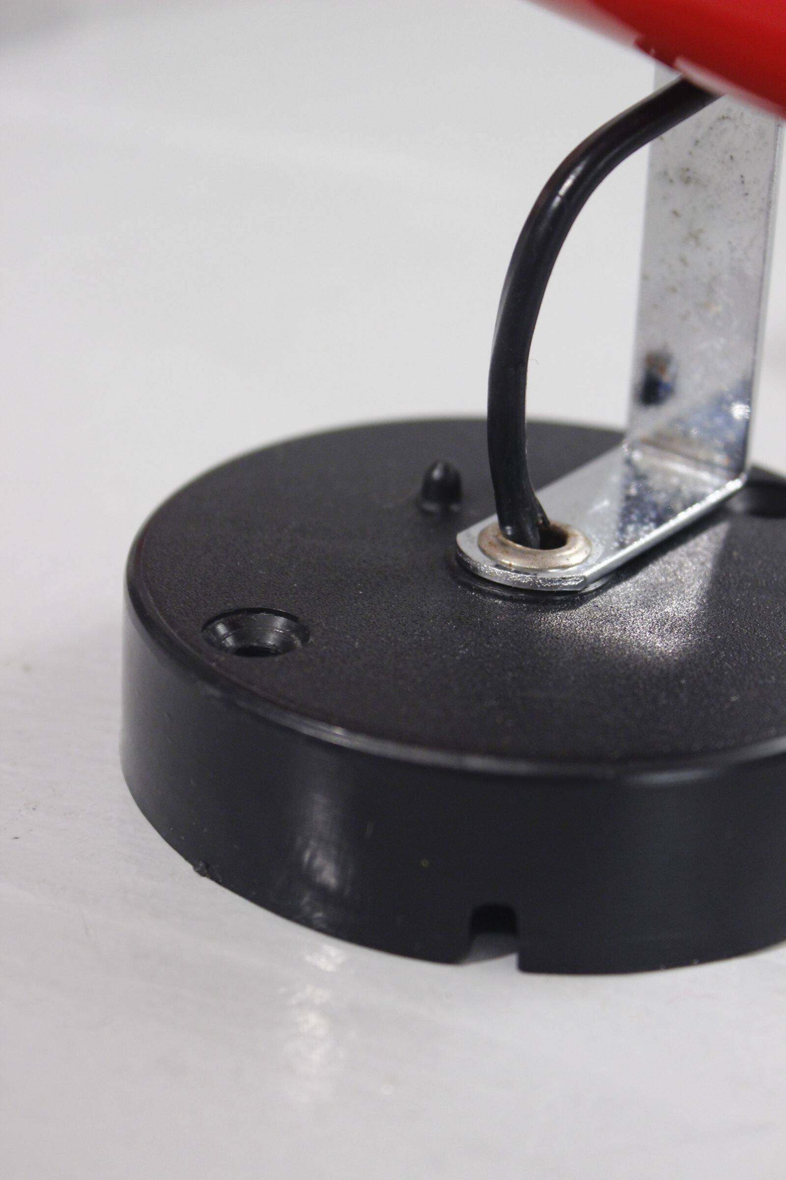 Pair of adjustable wall spotlights vintage design 1970s