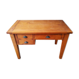 Old solid wood desk