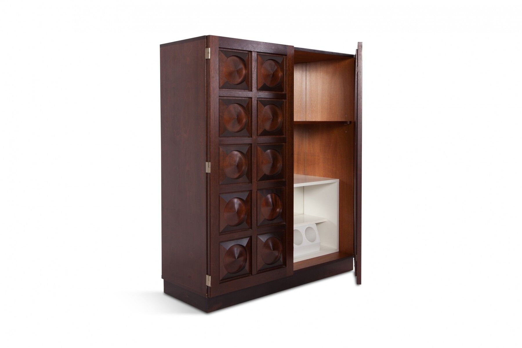 Dark mahogany rough bar furniture 1970