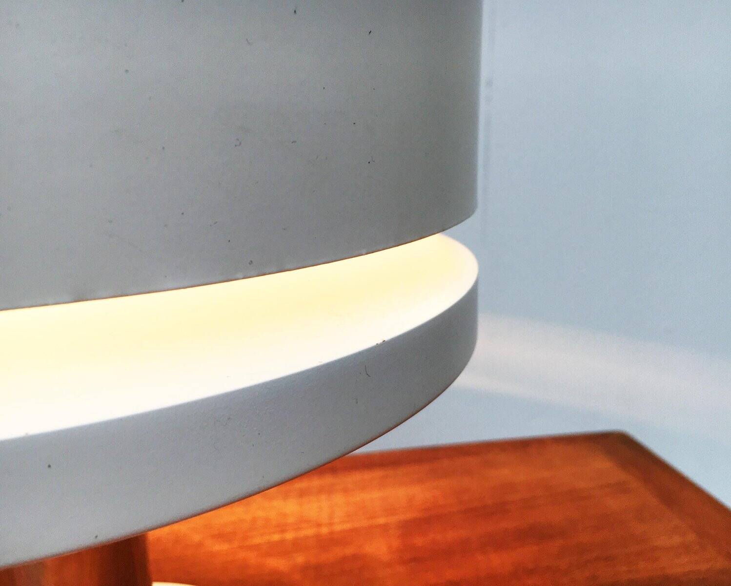 Minimalist table lamps from the German mid-century space age by Kaiser Idell / Kaiser Leuchten, 1960s, set of 2.