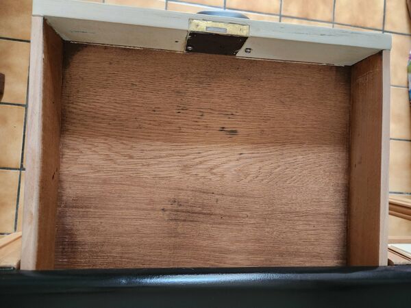 table / bureau ancien relooké