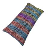 Vintage turkish kilim cushion cover , 30 x 60 cm