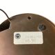 Patinated brass diabolo counterweight pendant lamp by SIsche, Germany