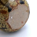 Stoneware vase signed Pierre Lion, Saint-Amand-en-Puisaye.