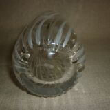 Bouteille ciselée en verre