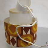 Pair of vintage 1970s chandeliers/pendant lights