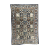 Old Persian Ghoum handmade carpet 207 X 303 cm