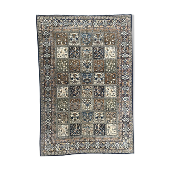Old Persian Ghoum handmade carpet 207 X 303 cm
