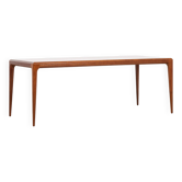 Midcentury Danish coffee table in teak by Johannes Andersen for Silkeborg 1960s