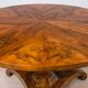 Biedermeier Period Round Walnut Table, Germany, circa 1840