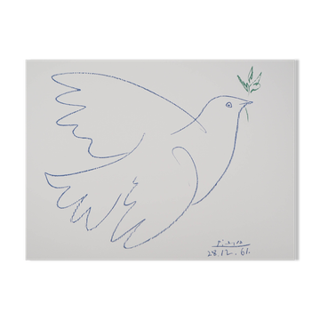 Pablo Picasso: The Dove of Peace, signed lithograph
