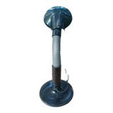 Large vintage black bedside desk lamp from the 1960s