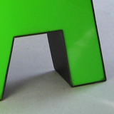 Lettre A verte