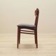 Set of four teak chairs, Danish design, 1970s, production: Denmark