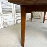 19th century beech farm table