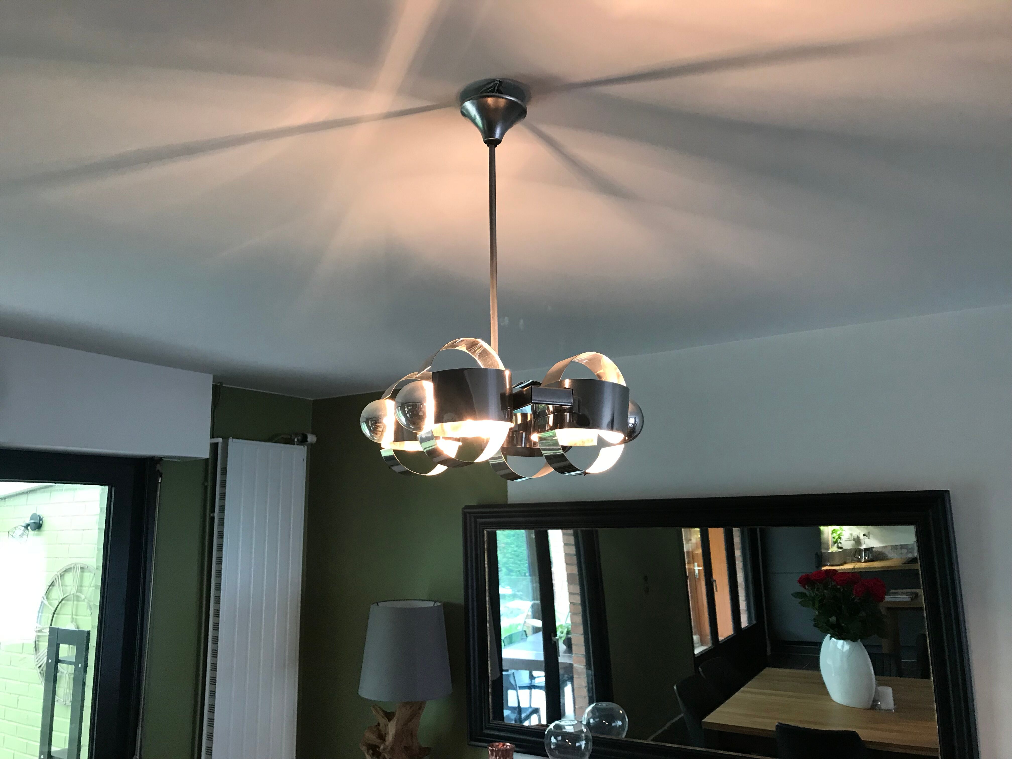 Hanging lamp vintage 70s