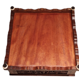 Chinese carved wood box