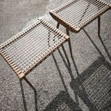 Pair of Georges Tigien stools