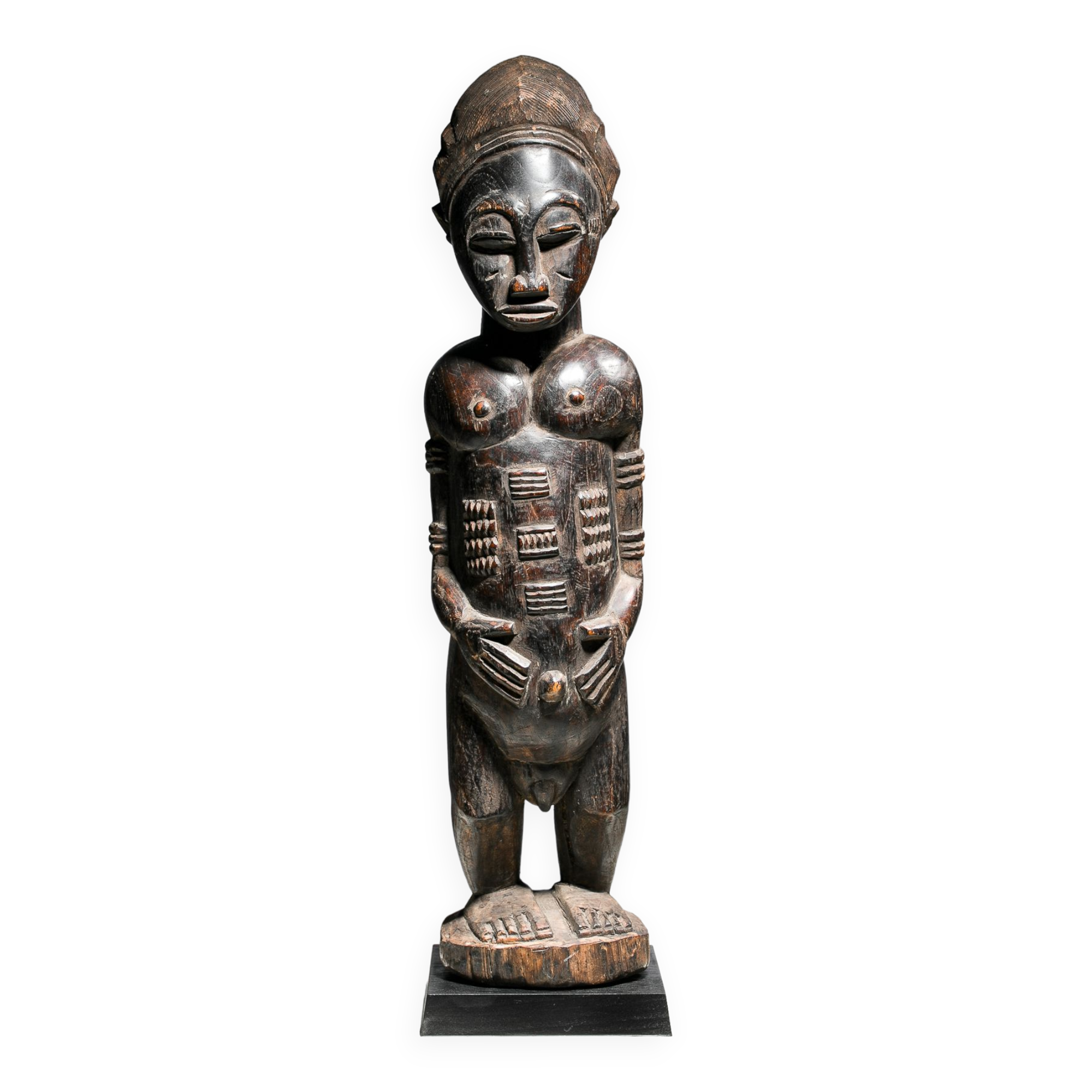 African statue - Ethnic decoration of Ivory Coast