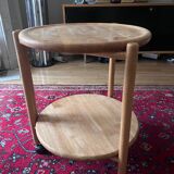 Folding rolling table
