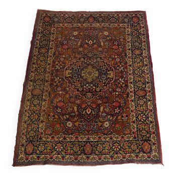 Ancien tapis persan, fait à la main, années 1920