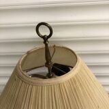Brass floor lamp
